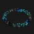 Rainbow | .925 Sterling Silver | Firefly Glass Evil Eye Bracelet